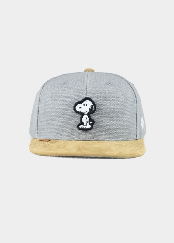 Cap "Peanuts Transformer" - dunkelgrau (Snapback)